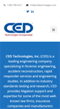 Mobile Screenshot of cedtechnologies.com